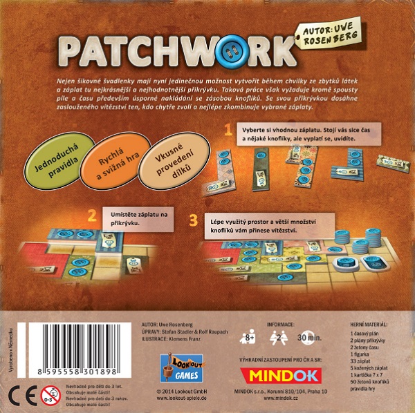 Patchwork - krabice