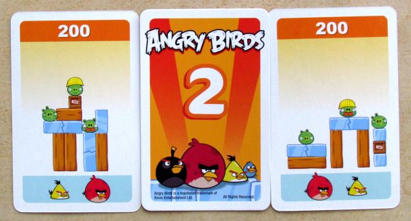 Angry Birds: Na tenkém ledě - karty