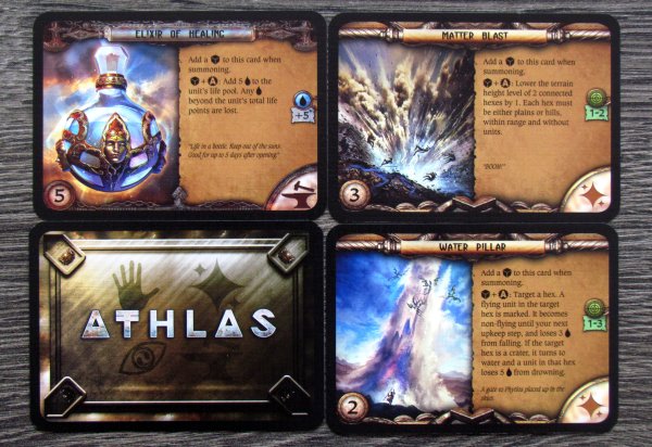 Athlas: Duel for Divinity - karty