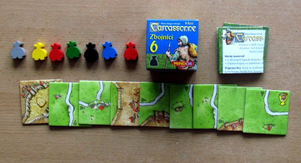 Carcassonne Mini - balení Zbojníci