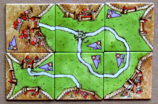 Carcassonne Mini - kartičky