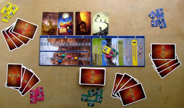 Dixit Journey - rozehraná hra