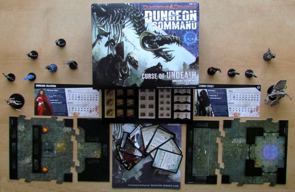 Dungeon Command: Curse of the Undeath - balení