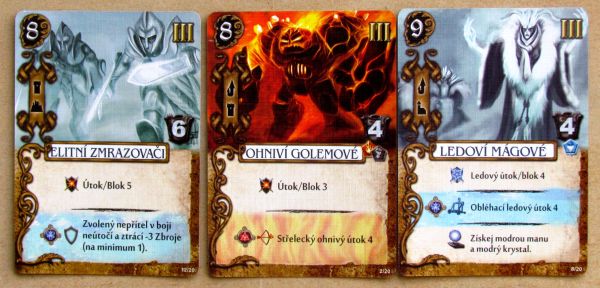 Mage Knight: Desková hra - karty
