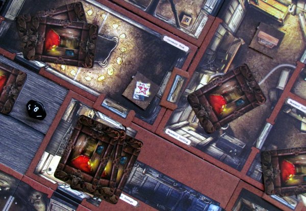 Mansions of Madness - připravená hra