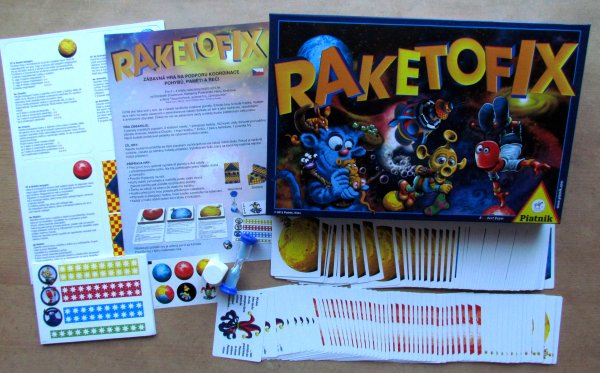 Raketofix - balení