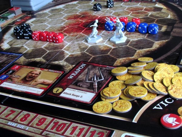 Spartacus: A Game of Blood and Treachery - rozehraná hra