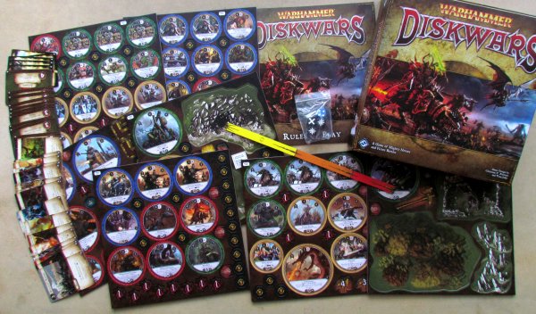 Warhammer: Diskwars - balení